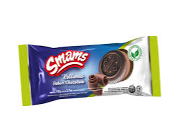 Smams Galletas Rellenas con Crema de Chocolate