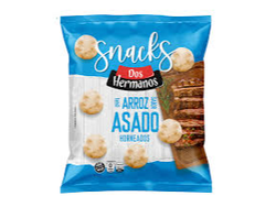 Dos Hermanos Snacks de Arroz Sabor Asado