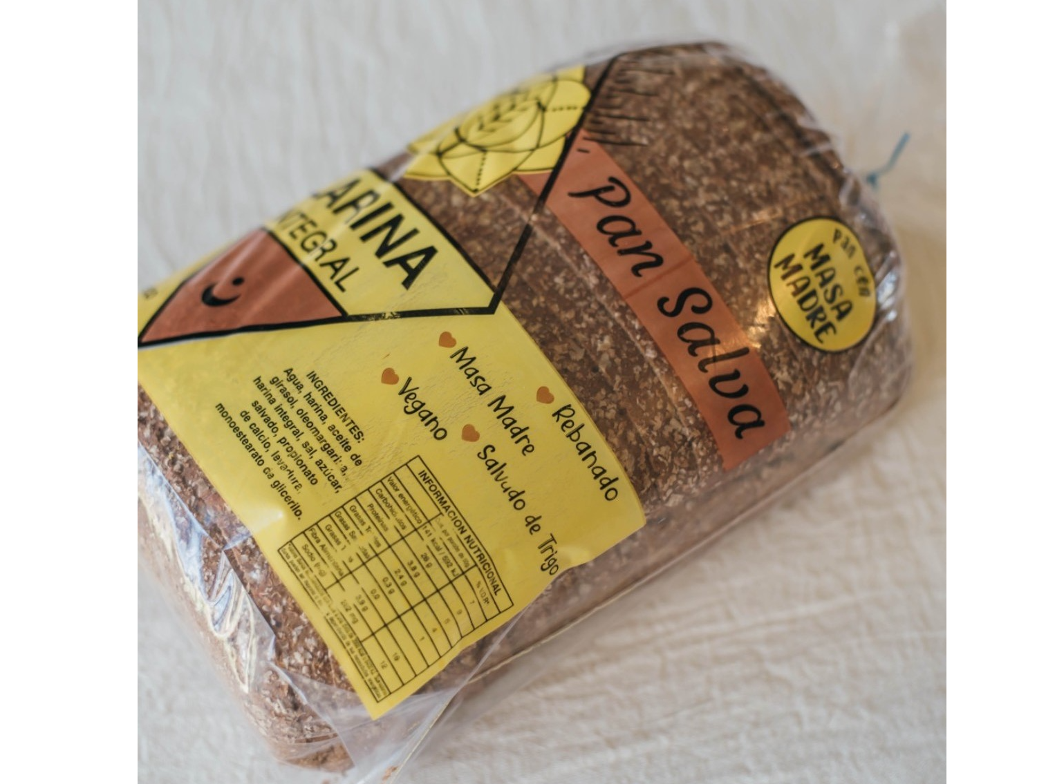 Ilarina Integral Pan Salvado de Masa Madre