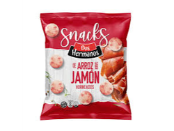 Dos Hermanos Snacks de Arroz Sabor Jamon