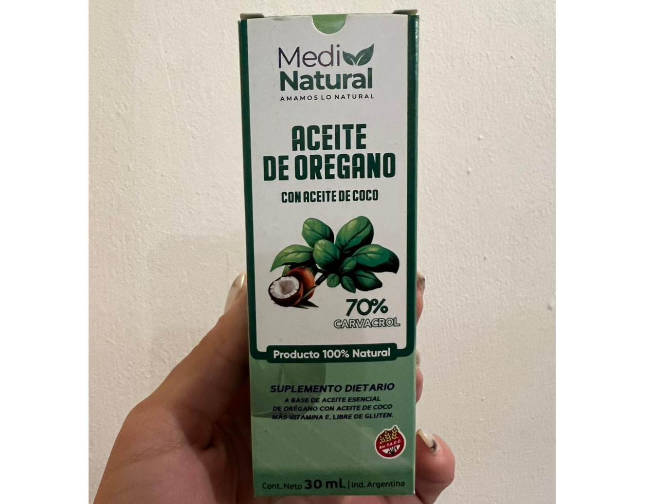 Medi Natural Aceite de Oregano