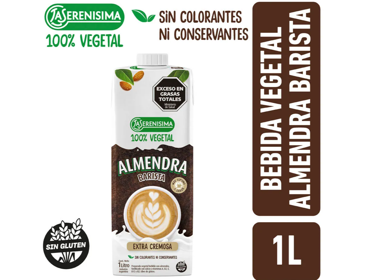 La Serenisima Leche de Almedras Barista