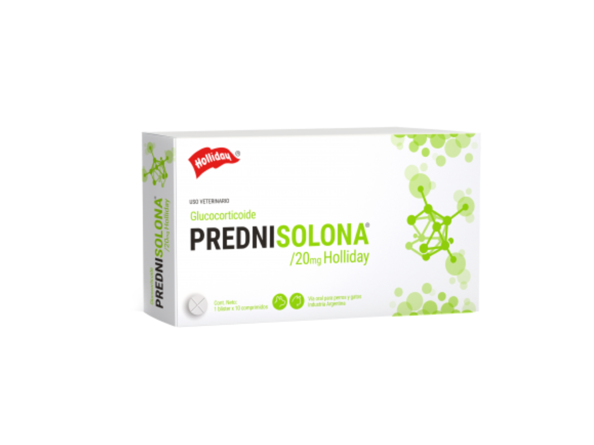 Prednisolona 20 mg - Holliday (por blíster)