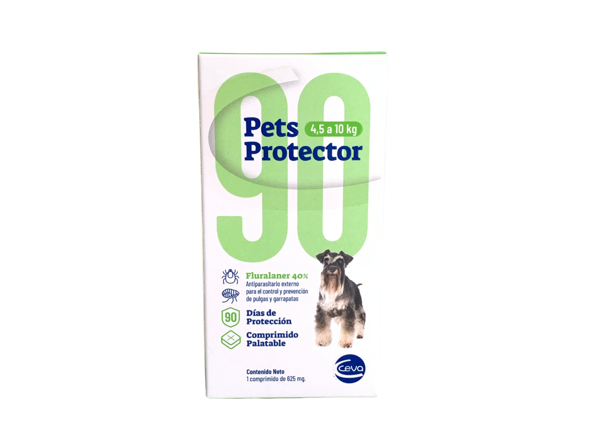 Pets protector 4,5kg a 10kg - comprimidos.