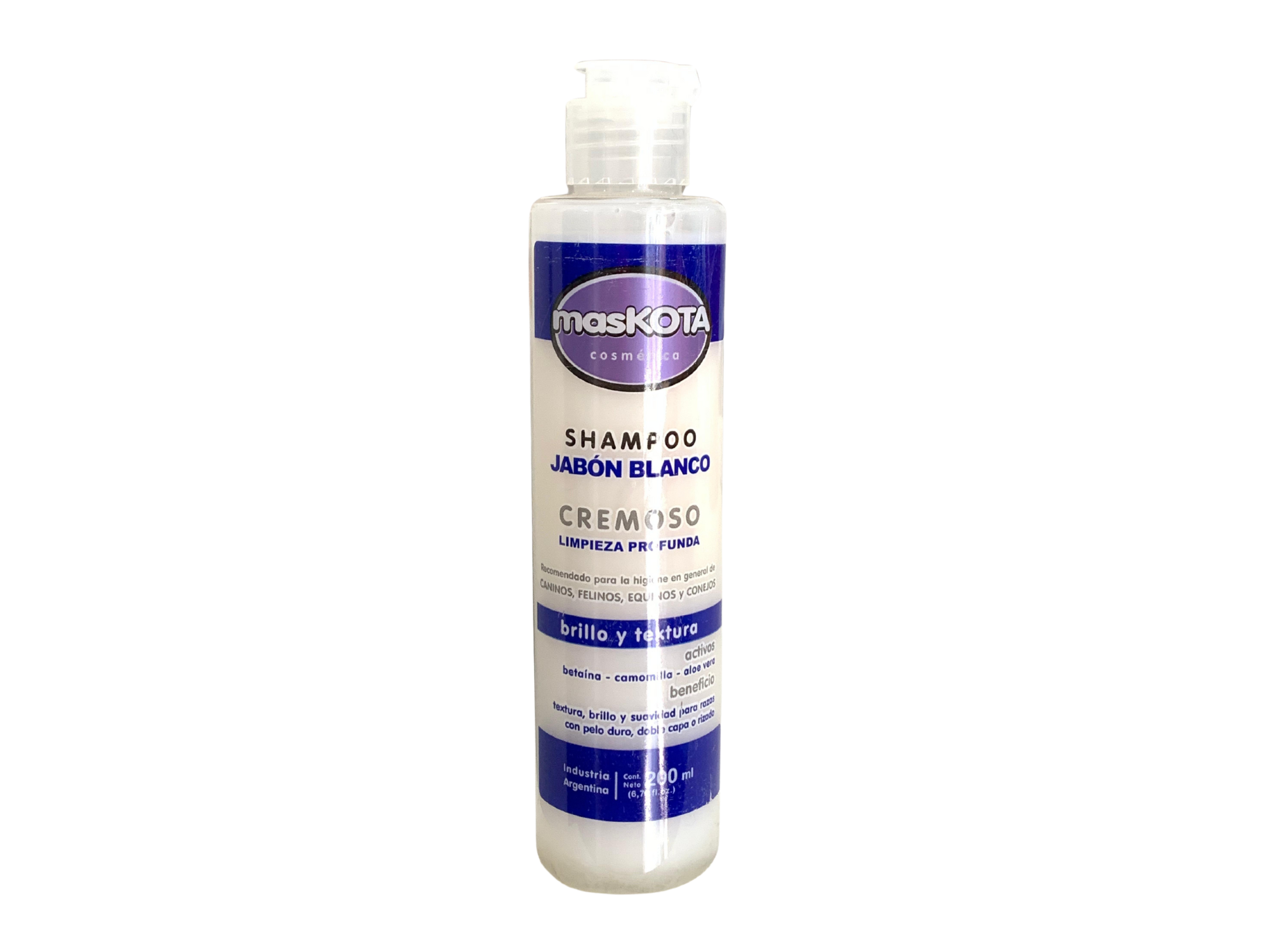 Shampoo maskotas cirstalino - protección y cuidado ( x200ml)