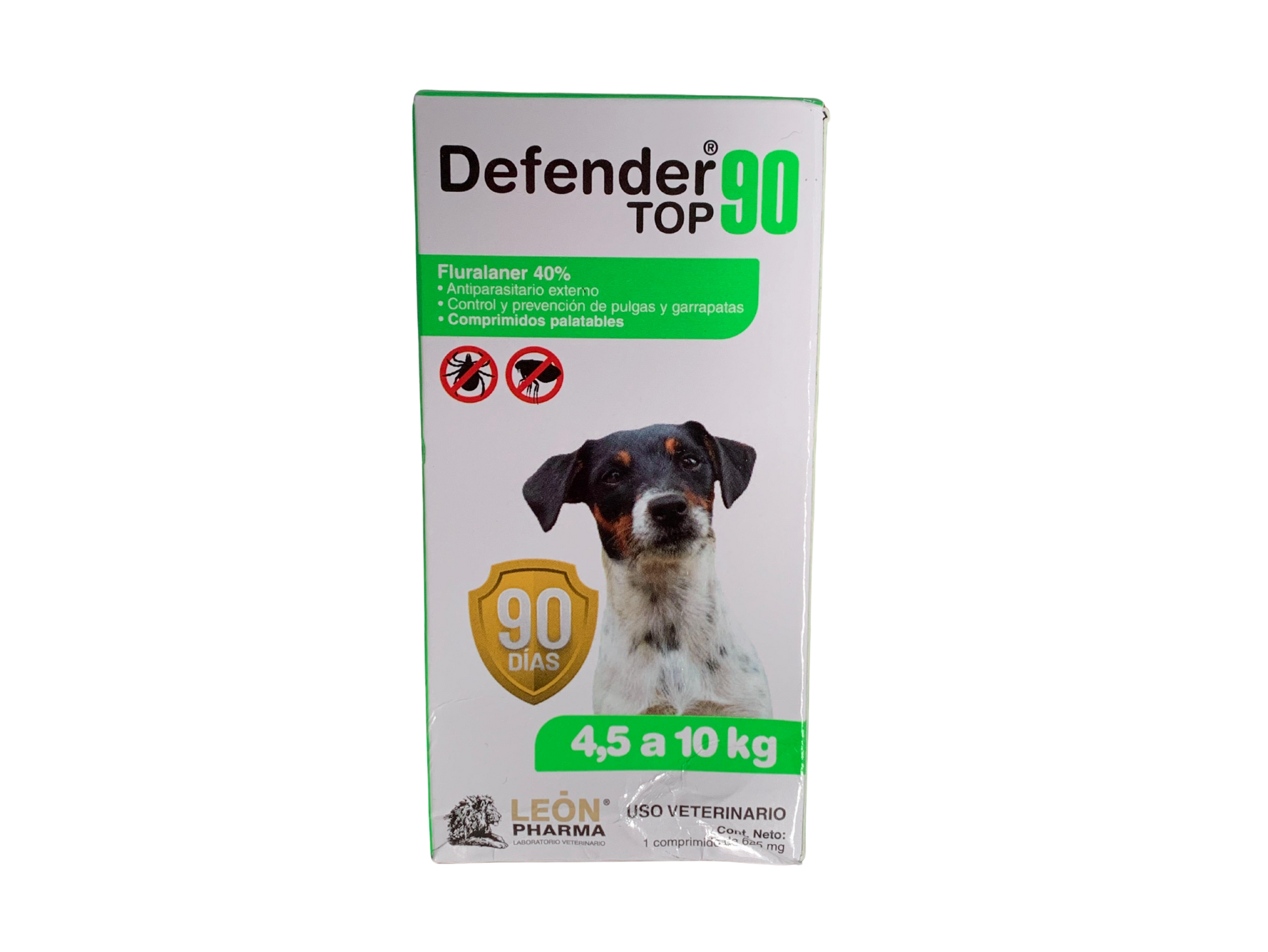 Defender top de 4,5kg a 10kg - comprimidos