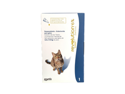 Pipeta REVOLUTION - 2,6 kg a 7,5 kg