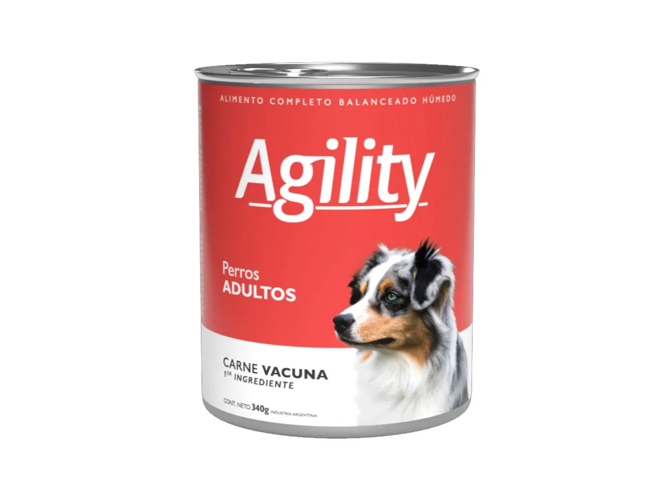Agility perros adultos x 340g. / SABOR CARNE