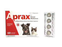 Aprax razas medianas (por blíster)