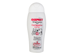 Shampoo con clorhexidina (2,5%) x 250 ml - Osspret