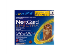Nexgard SPECTRA "S" (3,6 kg a 7,5kg)