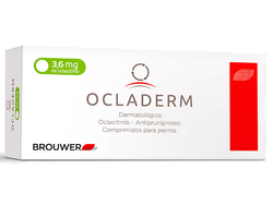 Ocladerm 3,6mg x caja.