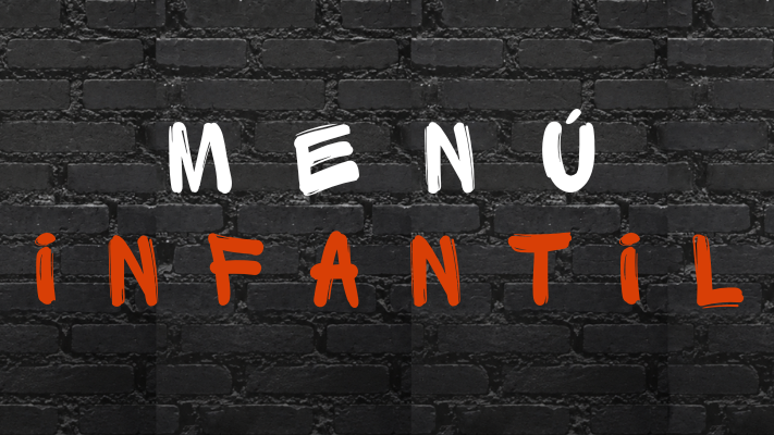 Menú infantil