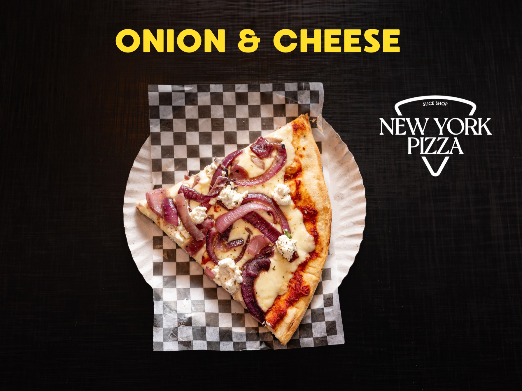 NY Onion & cheese