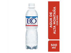 Agua con gas 500cc