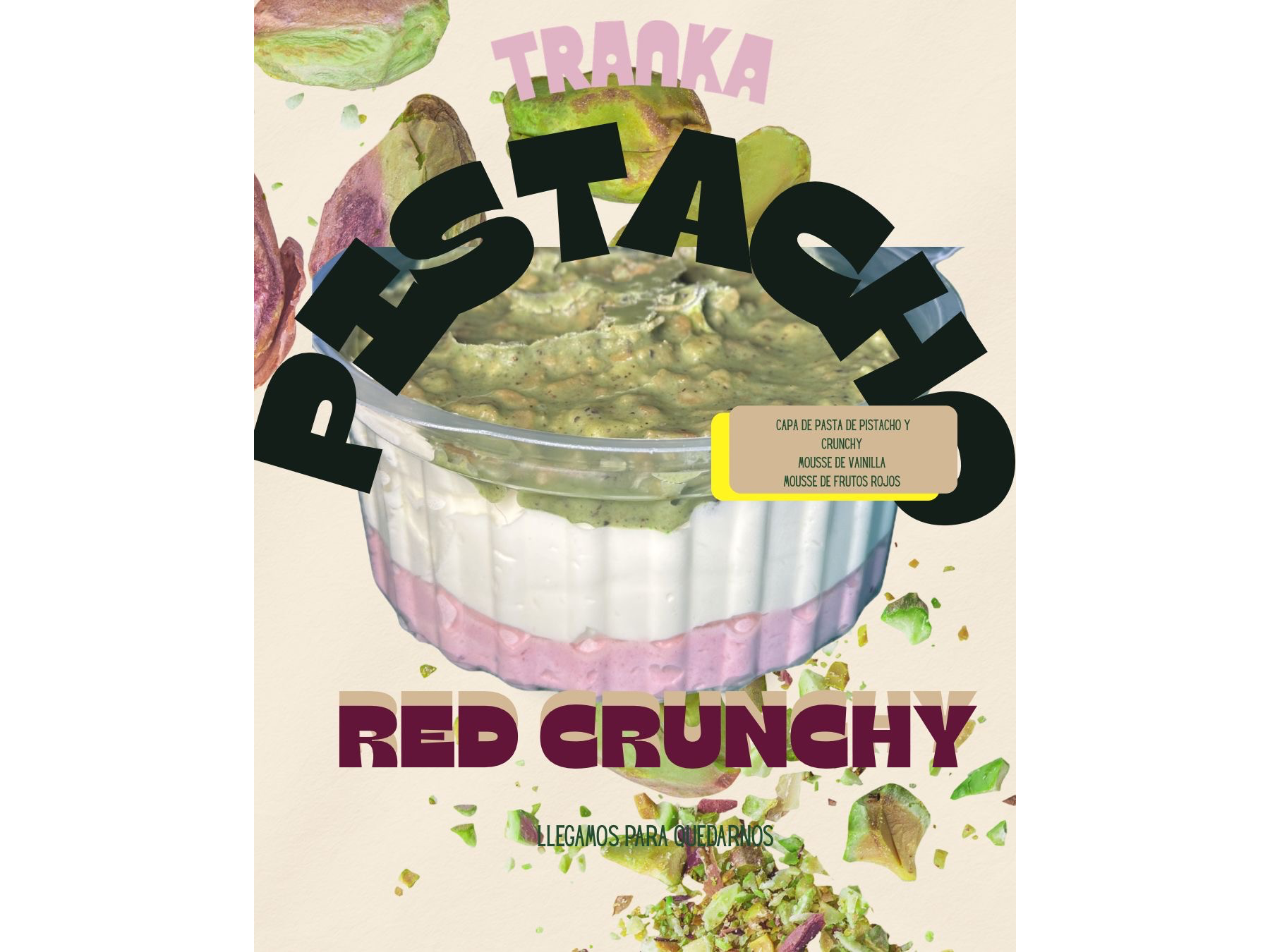 Pistacho red crunchy