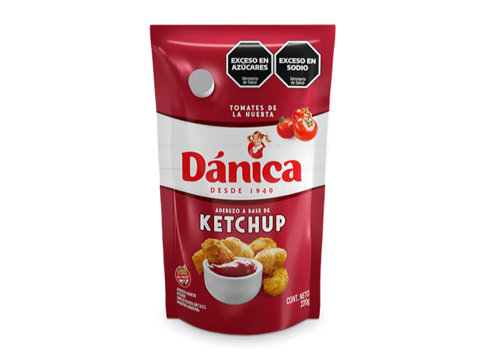 Ketchup de 220gr - Dánica