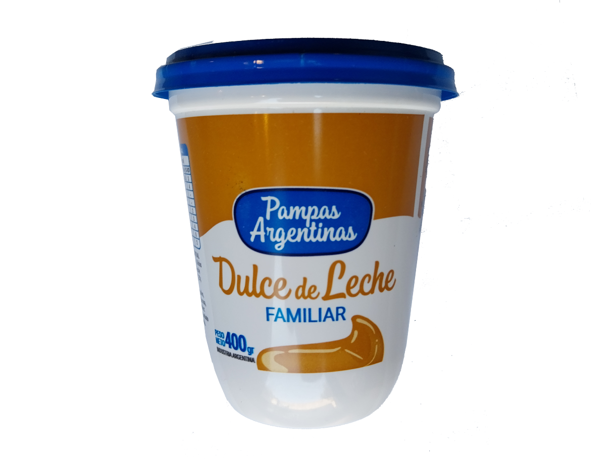 Dulce de leche clasico de 400gr - Pampas Argentinas