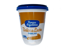 Dulce de leche clasico de 400gr - Pampas Argentinas