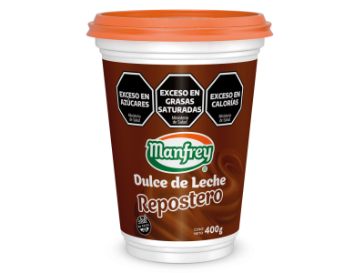 Dulce de leche repostero de 400gr - Manfrey