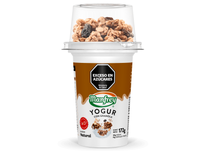 Yogur c/granola - Manfrey