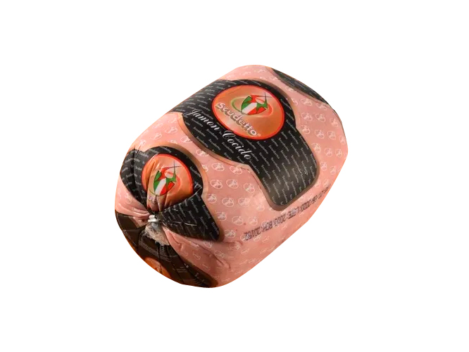 Jamón cocido natural con cuero - Scudetto (Pieza completa)