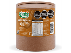 Dulce de leche clasico de 3kg - Manfrey