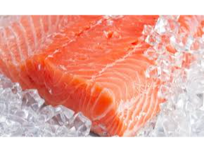 Salmón congelado