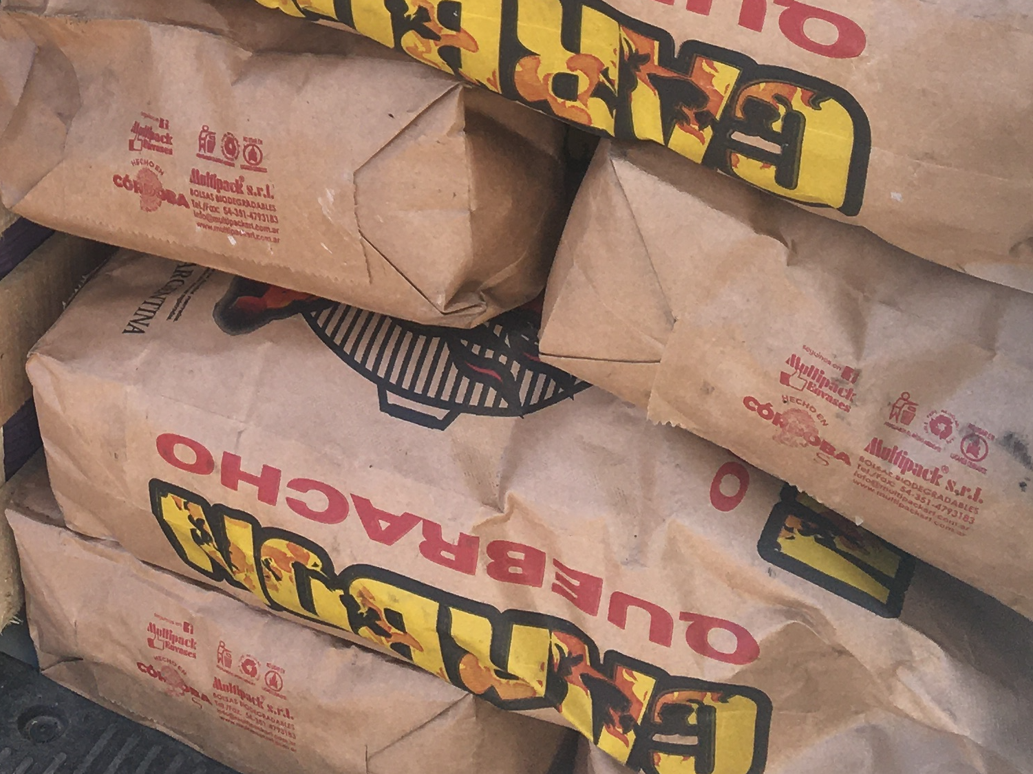 CARBON QUEBRACHO X 4 KG de SUPER VERDE