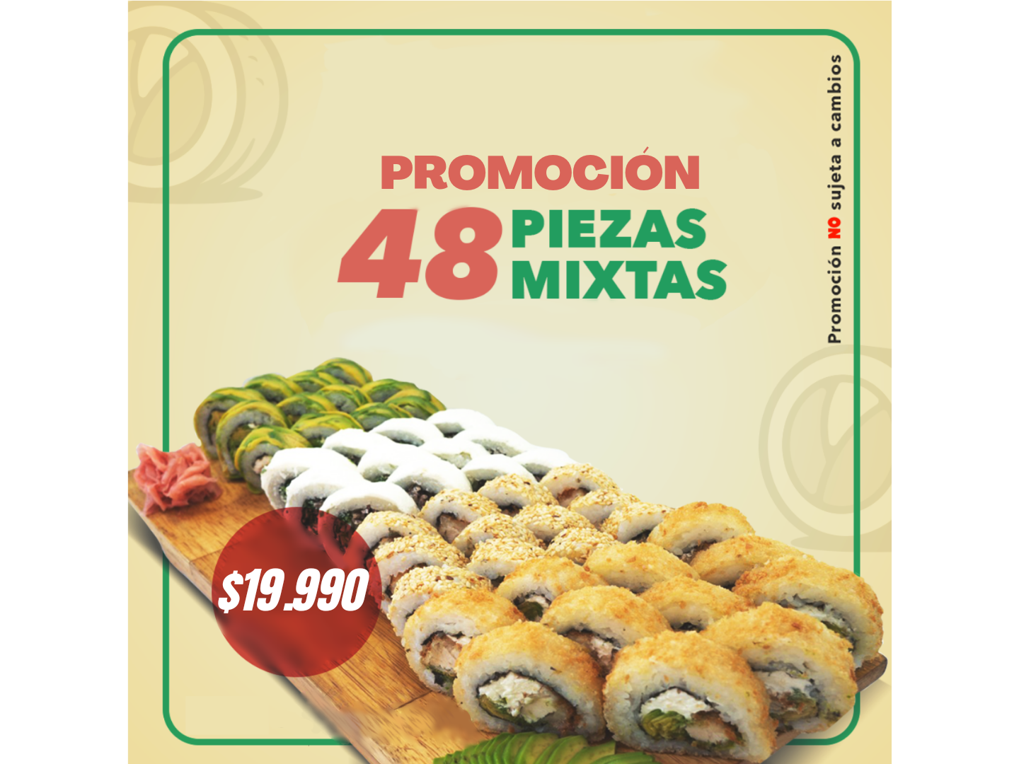 Promoción 48 Piezas Mixtas