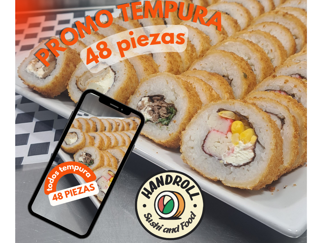 Promo 48 pzas. Tempura