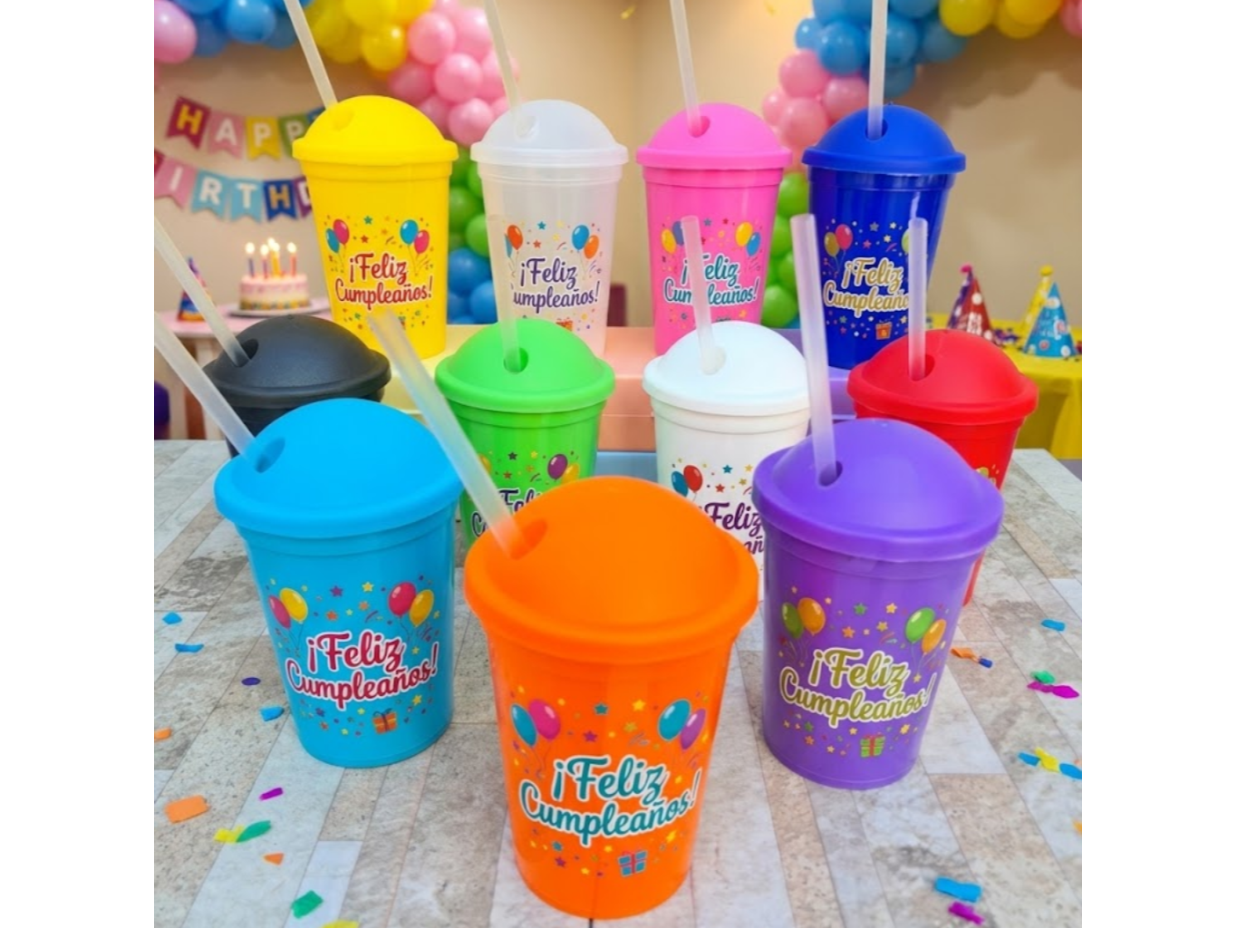 10 Vasos Milkshake Personalizado 300cc