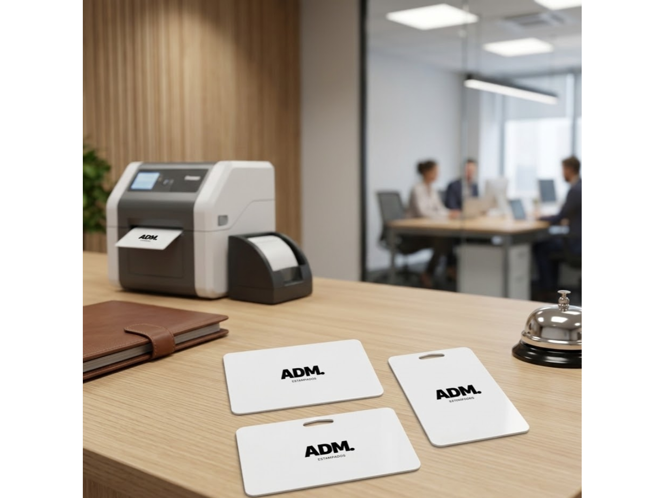 Tarjeta Credencial de Polimero Personalizada Pack x 10 Unidades