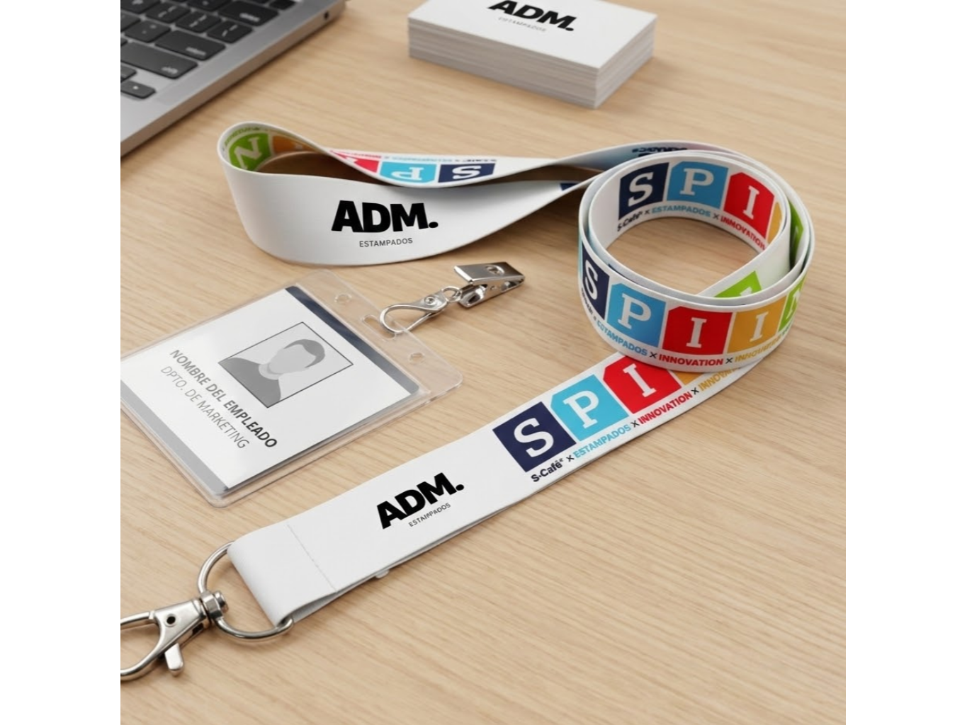 Cinta Correa Para Credenciales o Llaveros Personalizados