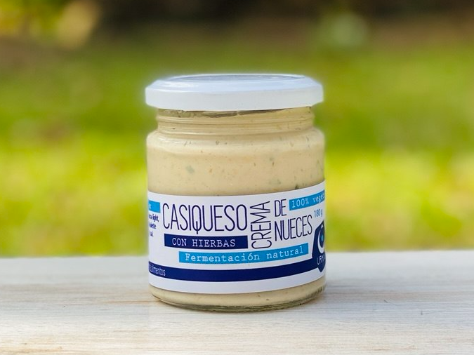 CasiQueso con Hierbas - Crema de Nueces fermentadas 180 g