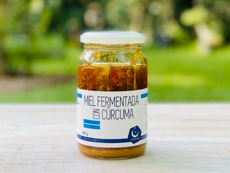 Miel Fermentada con Cúrcuma 400 g