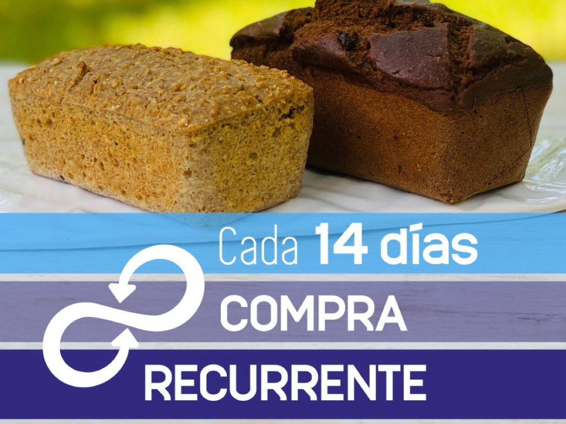 CR/14 · 1 Pan de Banana y 1 Pan de Sarraceno Germinado
