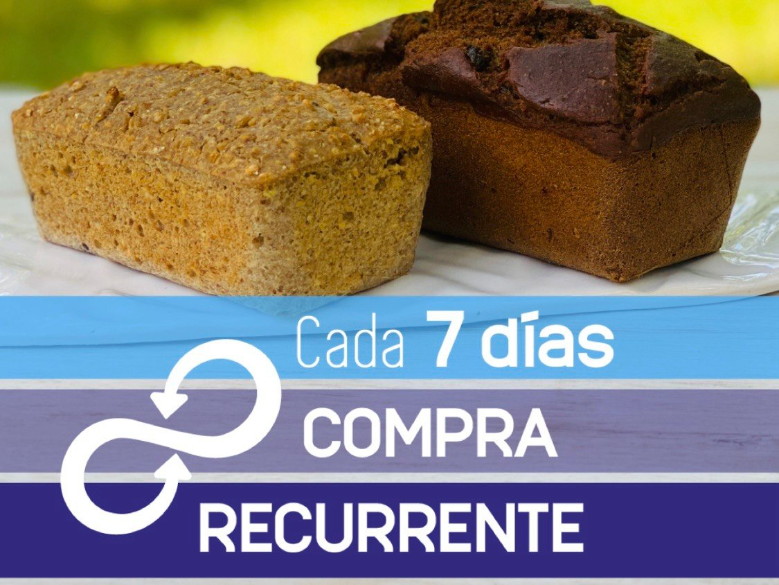 CR/7 · 1 Pan de Banana y 1 Pan de Sarraceno Germinado