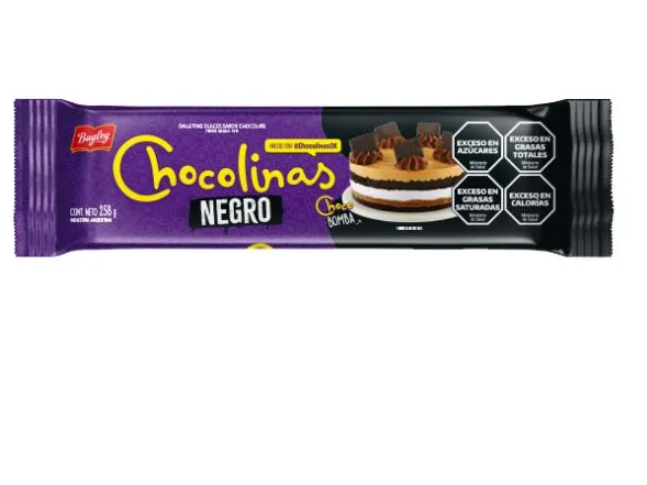 galletas chocolinas negra 258gr