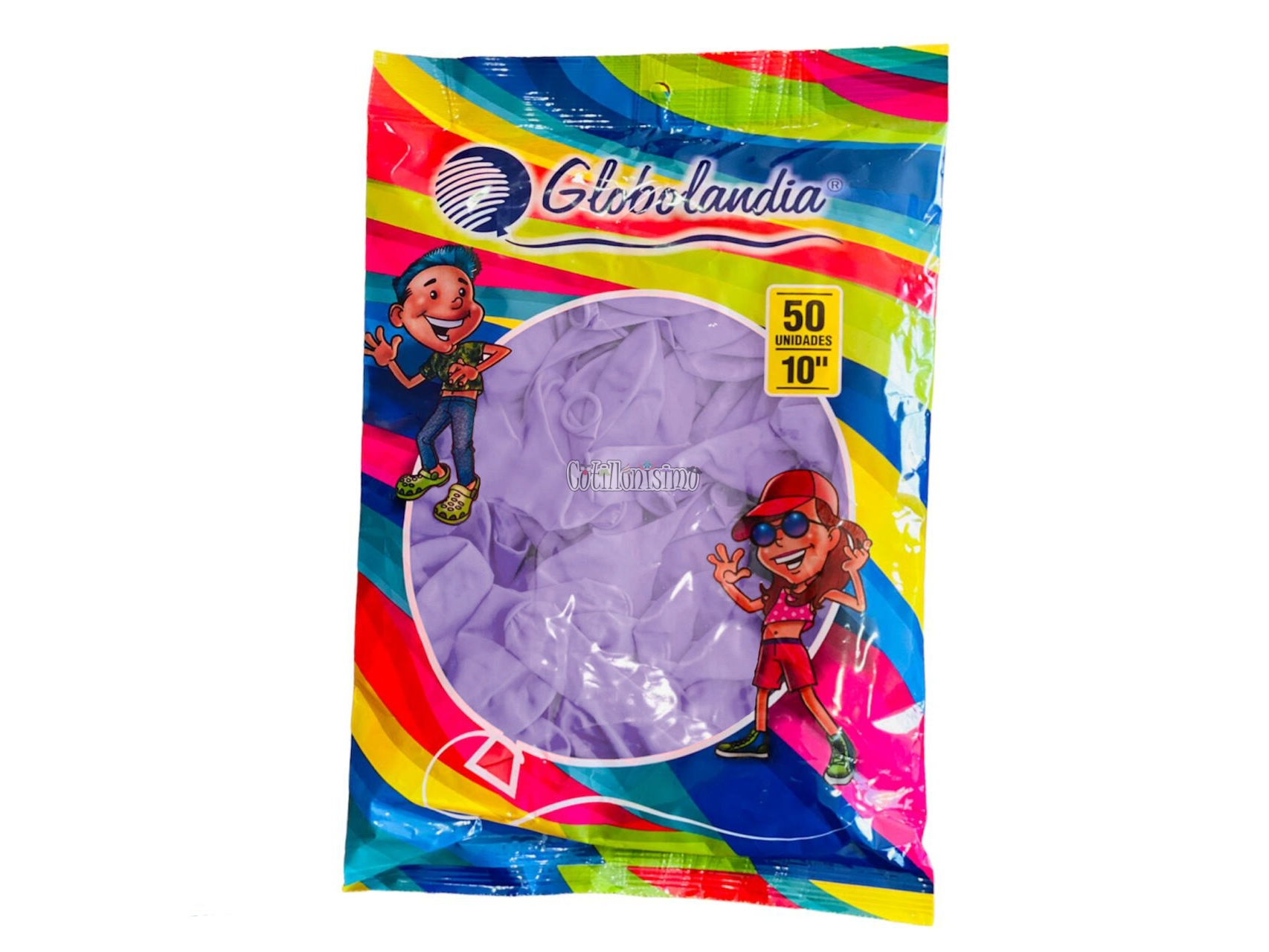 Globos globolandia  Lila  x 50u