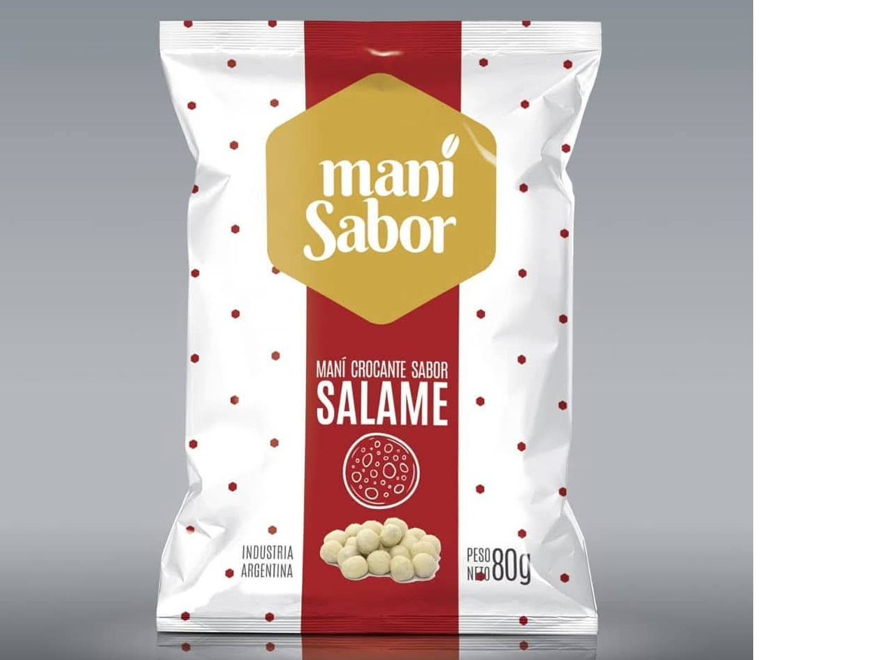 Maní saborizados maní sabor 1kg salame