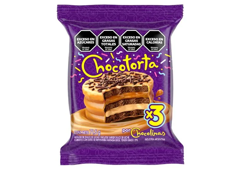 Alfajor Chocotorta 71gr