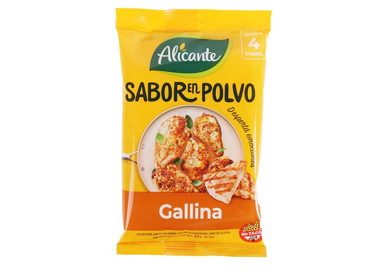 caldo saborizantes x 12u Gallina