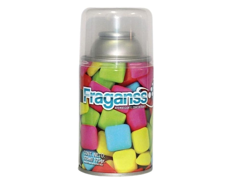 Aromatizante fraganss x u. Chicle 270ml