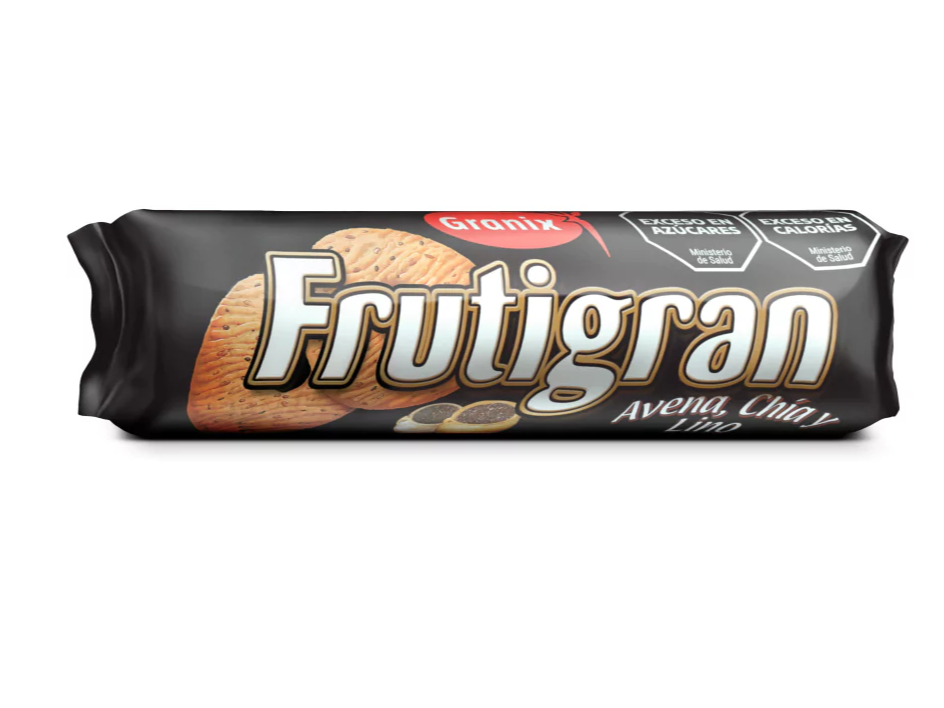 galleta Frutigram Avena chia y lino 250gr
