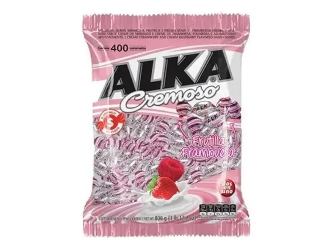 Caramelos alka 800gr cremoso