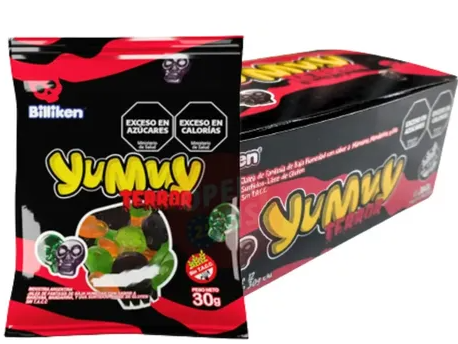 Gomitas  yummy  hallowen  x 12u