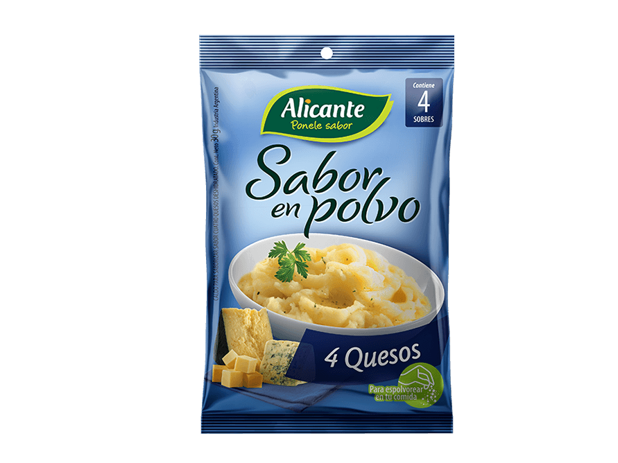 caldo saborizantes x 12u 4 Quesos