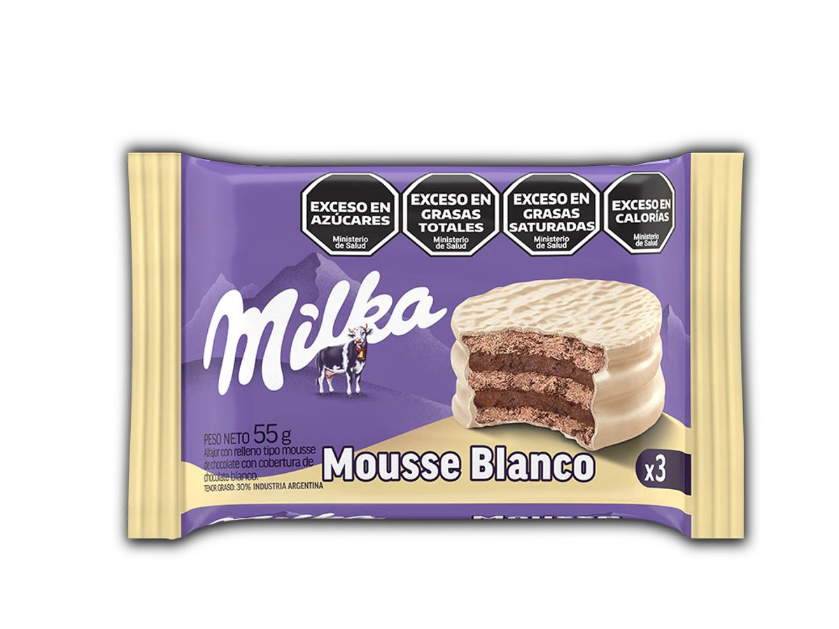 Alfajores Milka Mouse Blanco55 gr