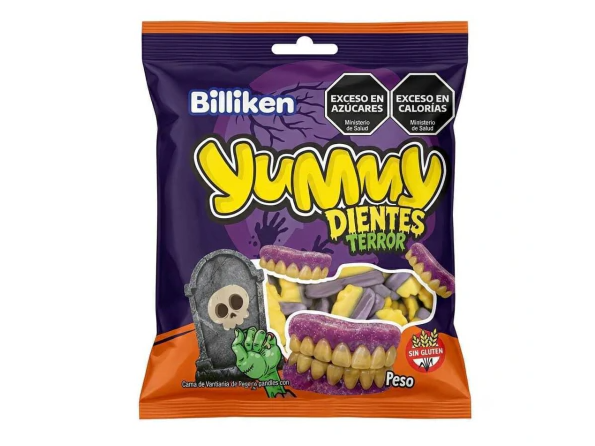 Gomitas  yummy dientes hallowen 500